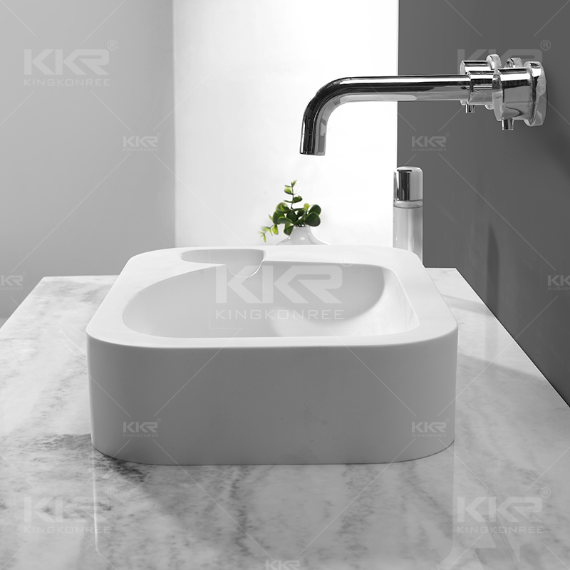 Mineralwerkstoff-Handwaschbecken KKR-1512 vom chinesischen Hersteller